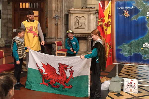 Owain Glyndŵr reenactment