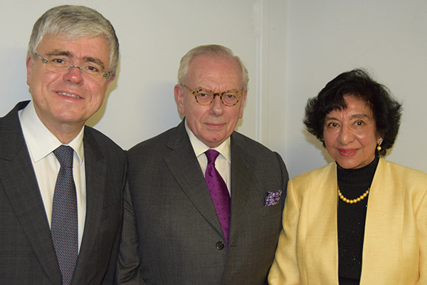 Prof. Iwan Davies, David Starkey & Raj Jones